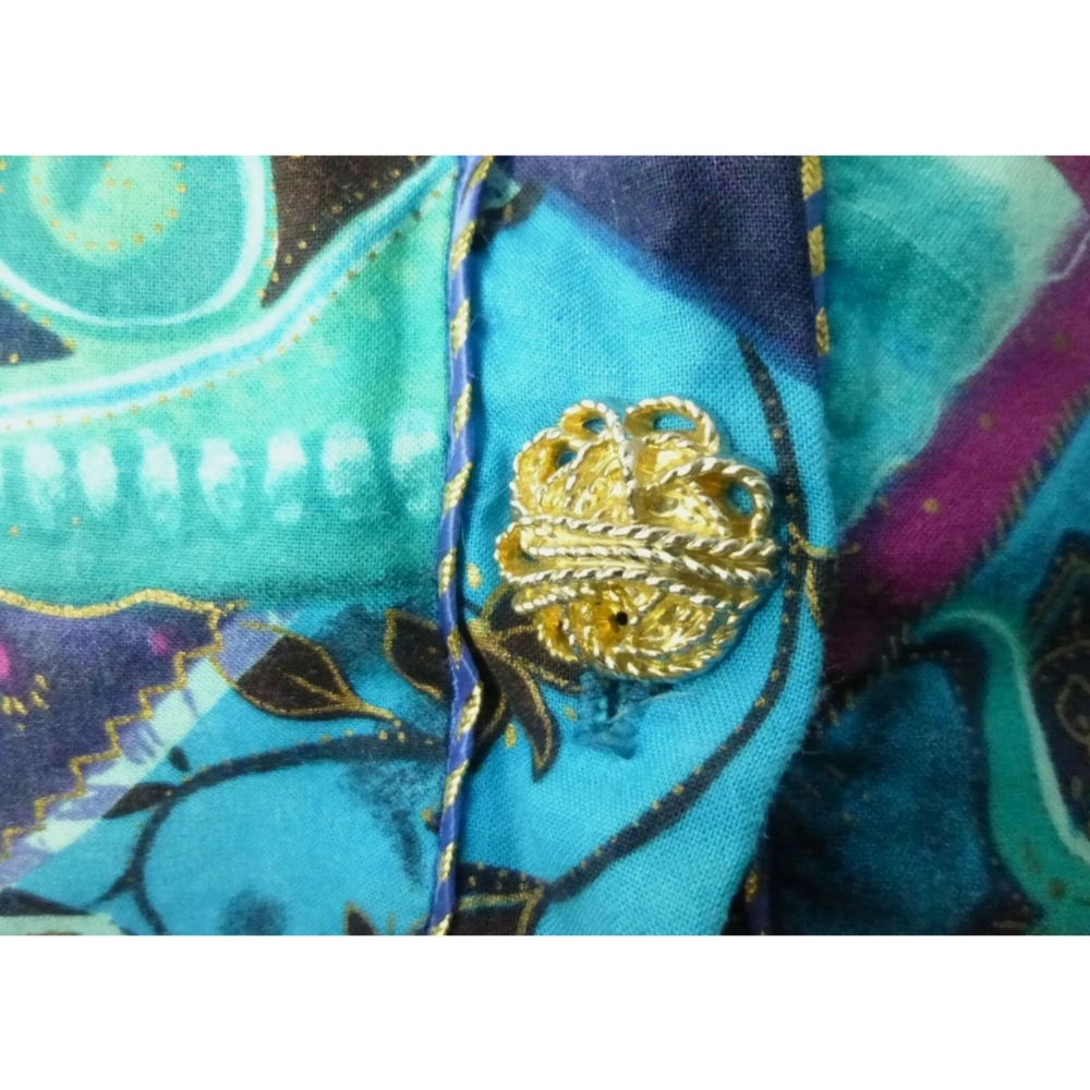 Women Top Sz L Short Sleeve Just In Thyme LTD - Picture 4 of 7